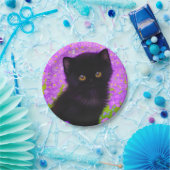 Gustav Klimt Cat Pappteller (Party)
