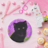 Gustav Klimt Cat Pappteller (Party)