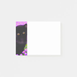 Gustav Klimt Cat Post-it Klebezettel