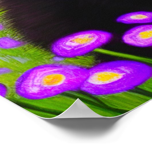 Gustav Klimt Cat Poster (Ecke)