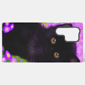 Gustav Klimt Cat Samsung Galaxy Hülle (Rückseite (Horizontal))
