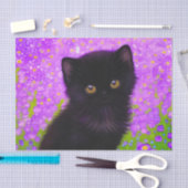 Gustav Klimt Cat Seidenpapier (Handwerk)