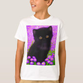 Gustav Klimt Cat T-Shirt (Vorderseite)