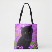 Gustav Klimt Cat Tasche (Vorderseite)