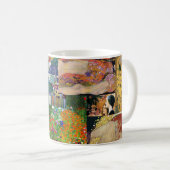 Gustav Klimt , Collage Kaffeetasse (VorderseiteRechts)