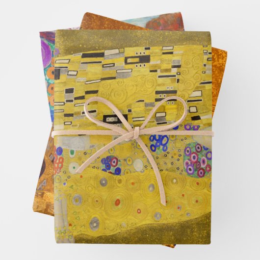 Gustav Klimt Collection, Decoupage Geschenkpapier Set (Beispiel)
