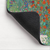 Gustav Klimt - Country Garden with Sunflowers Mousepad (Ecke)