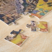 Gustav Klimt - Dame With Fan Painting Puzzle (Seite)