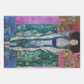 Gustav Klimt, Damen Geschenkpapier Set (Vorderseite 2)