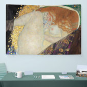 Gustav Klimt - Danae Banner (Messe)