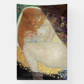 Gustav Klimt - Danae Banner (Vertikal)