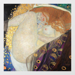 Gustav Klimt - Danae Fensteraufkleber