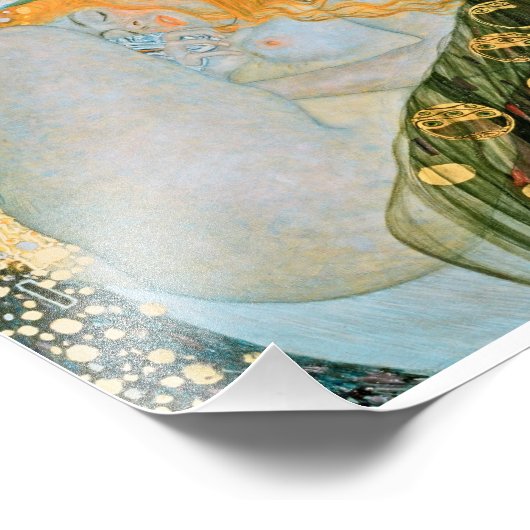 Gustav Klimt - Danae Fotodruck (Ecke)