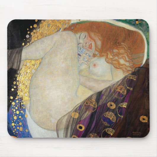 Gustav Klimt - Danae Mousepad (Vorne)