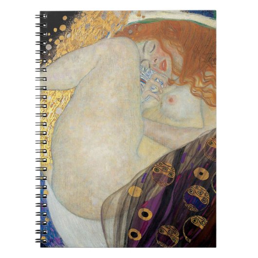 Gustav Klimt - Danae Notizblock (Vorderseite)