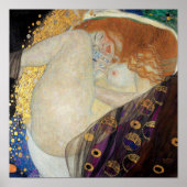 Gustav Klimt - Danae Poster (Vorne)
