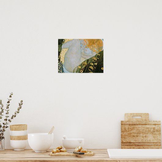 Gustav Klimt - Danae Poster (Küche)