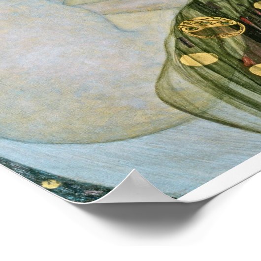 Gustav Klimt - Danae Poster (Ecke)