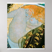 Gustav Klimt - Danae Poster (Vorne)