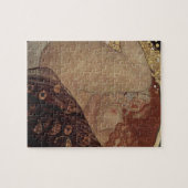 Gustav Klimt - Danae - schöne Grafik Puzzle (Horizontal)