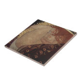 Gustav Klimt - Danaë - Schönes Kunstwerk Fliese (Seite)