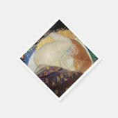 Gustav Klimt - Danae Serviette (Ecke)