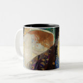 Gustav Klimt - Danae Zweifarbige Tasse (Vorderseite Links)