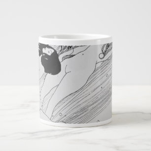 Gustav Klimt - das Fischblut Jumbo-Tasse