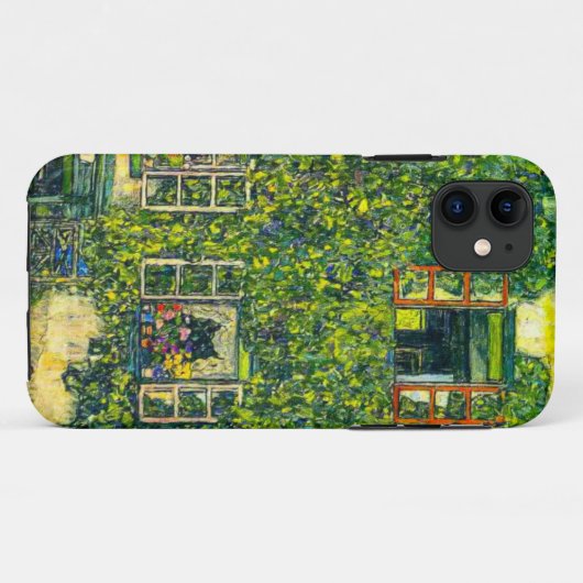 Gustav Klimt Das Haus Guardaboschi Case-Mate iPhone Hülle (Rückseite (Horizontal))