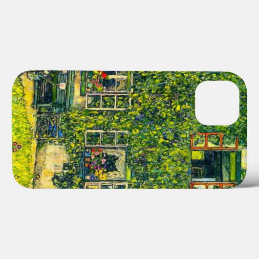 Gustav Klimt Das Haus Guardaboschi Case-Mate iPhone Hülle (Rückseite (Horizontal))