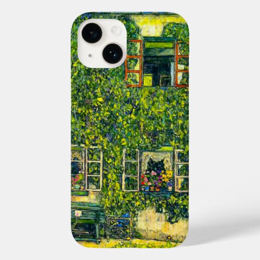 Gustav Klimt Das Haus Guardaboschi Case-Mate iPhone Hülle (Rückseite)