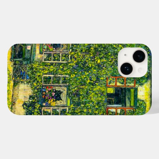 Gustav Klimt Das Haus Guardaboschi Case-Mate iPhone Hülle (Rückseite (Horizontal))