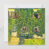 Gustav Klimt Das Haus Guardaboschi Einladung (Vorderseite)