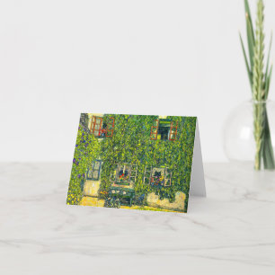 Gustav Klimt Das Haus Guardaboschi Einladung