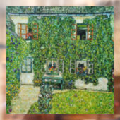 Gustav Klimt - Das Haus Guardaboschi Fensteraufkleber (Blatt 2)