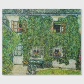 Gustav Klimt - Das Haus Guardaboschi Geschenkpapier (Flach)