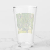 Gustav Klimt Das Haus Guardaboschi Glas (Rückseite)