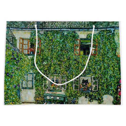 Gustav Klimt - Das Haus Guardaboschi Große Geschenktüte (Vorderseite)