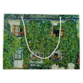 Gustav Klimt - Das Haus Guardaboschi Große Geschenktüte (Rückseite)
