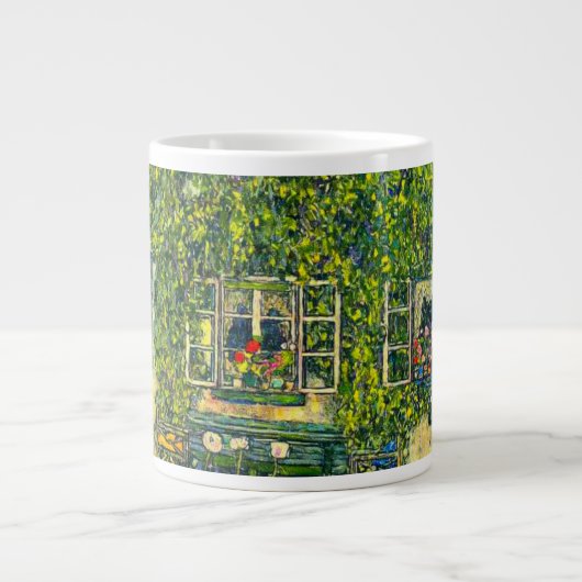 Gustav Klimt Das Haus Guardaboschi Jumbo-Tasse (Vorderseite)