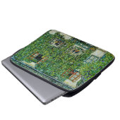 Gustav Klimt - Das Haus Guardaboschi Laptopschutzhülle (Vorne Knopf)