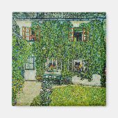 Gustav Klimt - Das Haus Guardaboschi Magnet (Vorne)