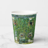 Gustav Klimt - Das Haus Guardaboschi Pappbecher (Rückseite)