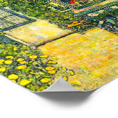 Gustav Klimt Das Haus Guardaboschi Poster (Ecke)