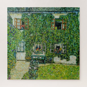 Gustav Klimt - Das Haus Guardaboschi Puzzle