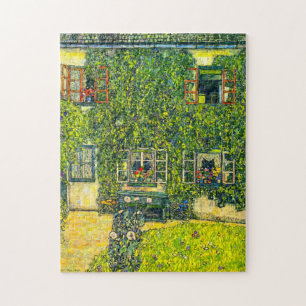 Gustav Klimt Das Haus Guardaboschi Puzzle