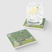 Gustav Klimt - Das Haus Guardaboschi Steinuntersetzer (Seitenansicht)