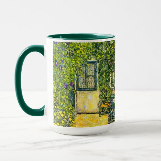 Gustav Klimt Das Haus Guardaboschi Tasse (Links)