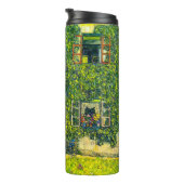 Gustav Klimt Das Haus Guardaboschi Thermosbecher (Nach rechts gedreht)