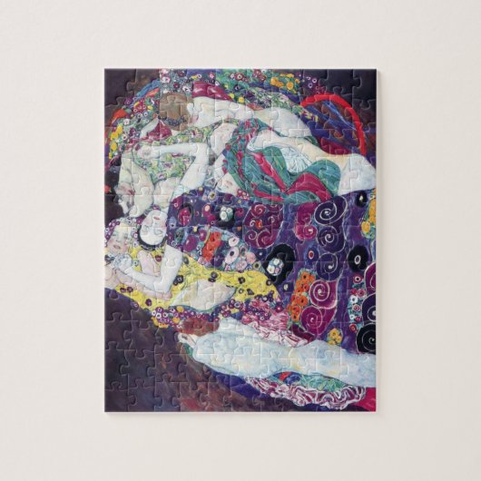 Gustav Klimt das Jungfrau-Puzzlespiel Puzzle (Vertikal)